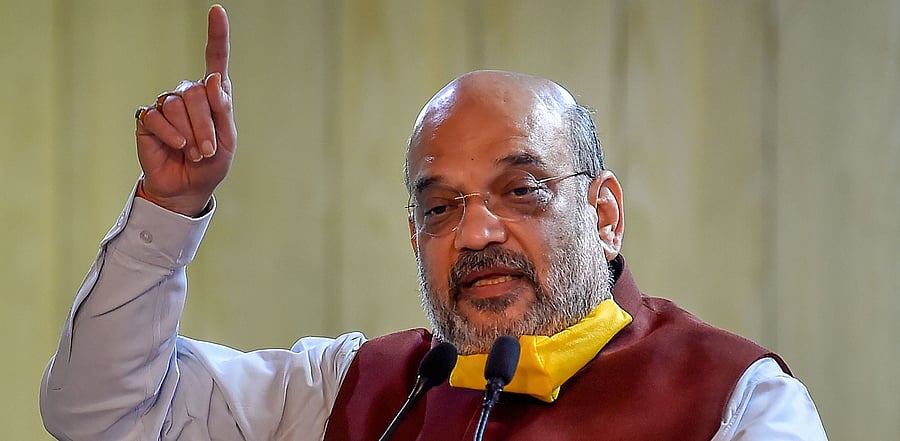 Union Home Minister Amit Shah. Credits: PTI Photo