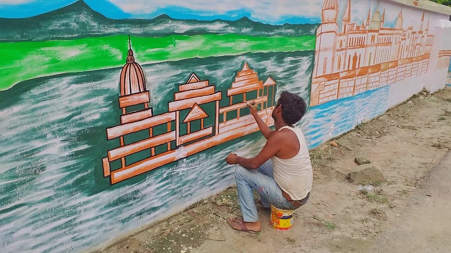 Devotees from across the country have also been sending gold and silver bricks