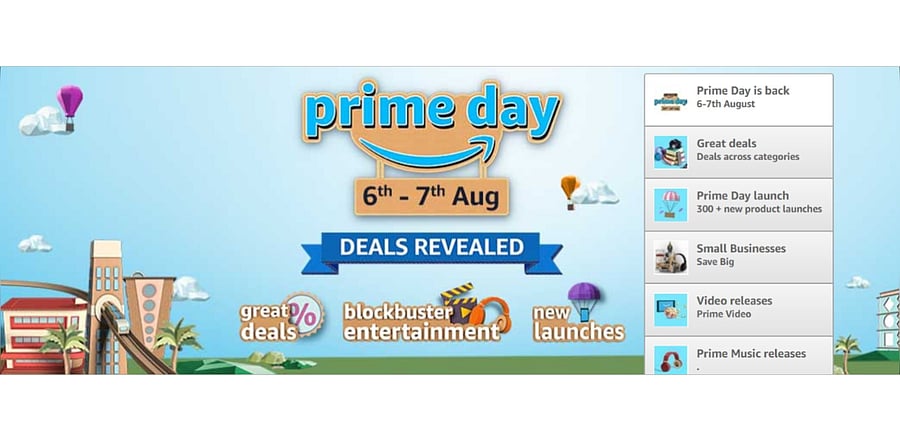 Get a sneak peak on Amazon Prime Dale Sale 2020. Credit: Amazon India website