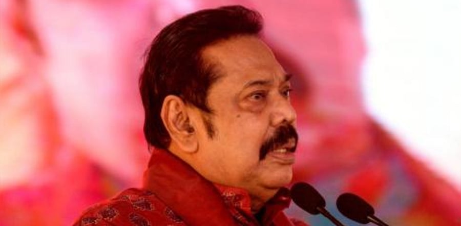 Sri Lanka's Prime Minister Mahinda Rajapaksa. Credit: AFP Photo