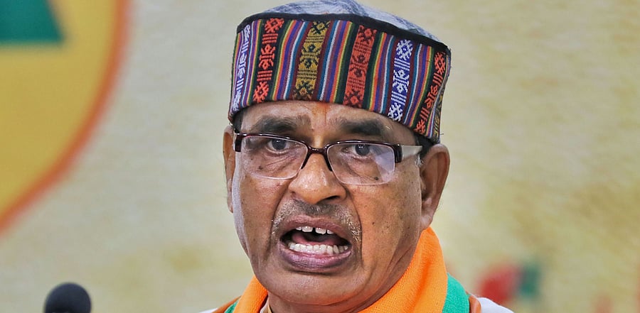 Madhya Pradesh Chief Minister Shivraj Singh Chouhan. Credit: PTI Photo