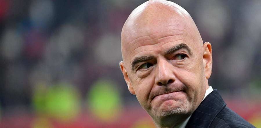 Gianni Infantino. Credit: AFP