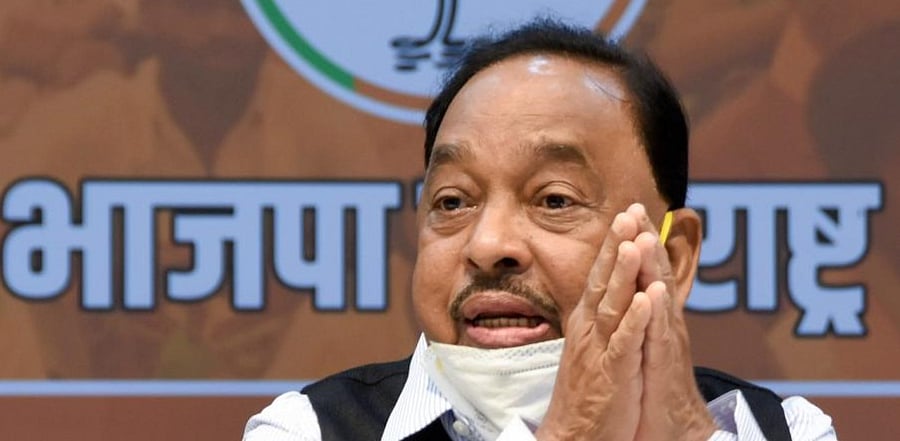BJP Rajya Sabha MP Narayan Rane. Credit: PTI/file