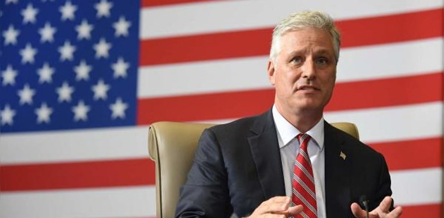 National Security Advisor Robert O'Brien. Credit: AFP