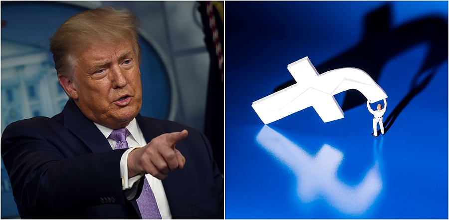 Mark Zuckerberg, Facebook’s chief executive said said the social network is not an arbiter of truth and that it is in the public’s interest to see what political leaders post — even if they include falsehoods by politicians like Trump. Credit: AFP Photos