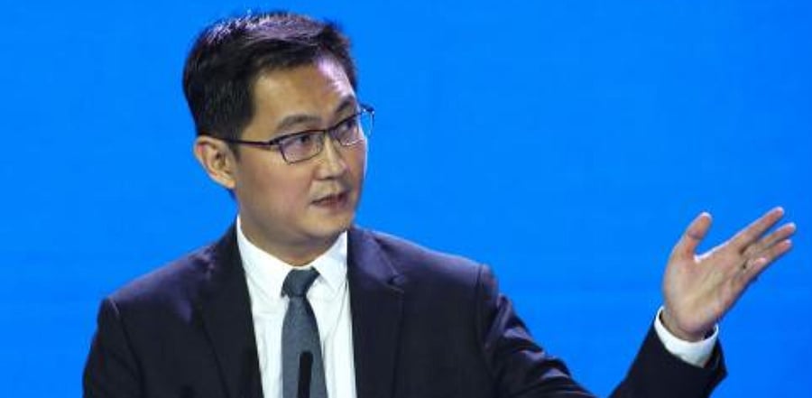 Ma Huateng, also known as Pony Ma, China Internet giant Tencent Holdings CEO. Credit: AFP Photo
