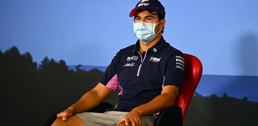 Racing Point's Mexican driver Sergio Perez. Credit: AFP Photo