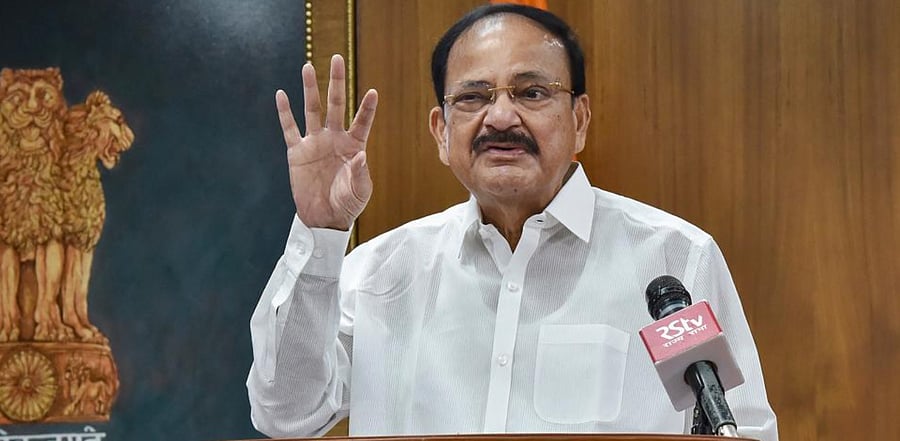 Vice President M Venkaiah Naidu. Credit: PTI