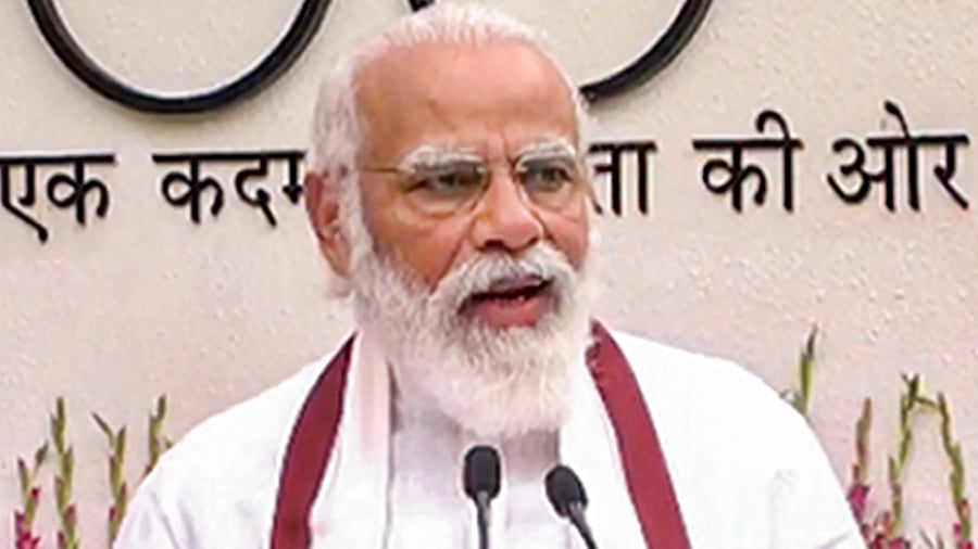 Prime Minister Narendra Modi. Credits: PTI Photo
