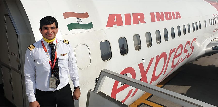 Air India Express co-pilot Akhilesh Kumar, who died during a crash at Kozhikode International Airport. Credit: PTI