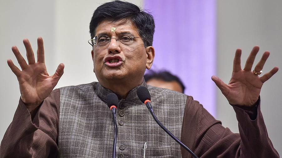Union Minster for Railways Piyush Goyal. Credits: PTI Photo