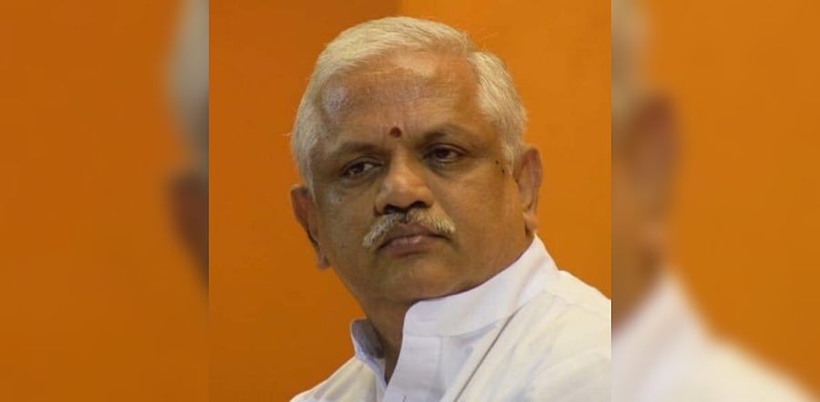 Senior BJP leader B L Santhosh. Credit: B L Santhosh Twitter