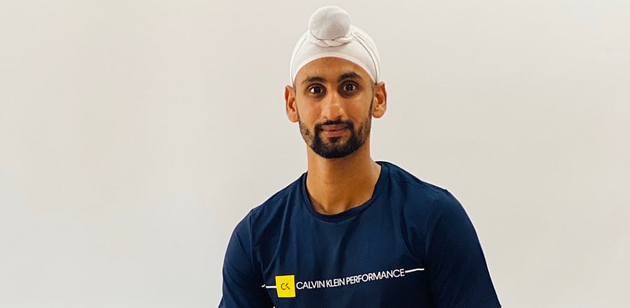 Indian hockey team forward Mandeep Singh. Credit: Twitter Photo (@mandeepsingh995)