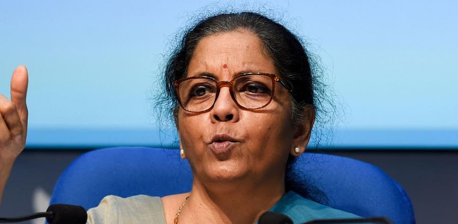  Union Finance Minister Nirmala Sitharaman. Credit:PTI