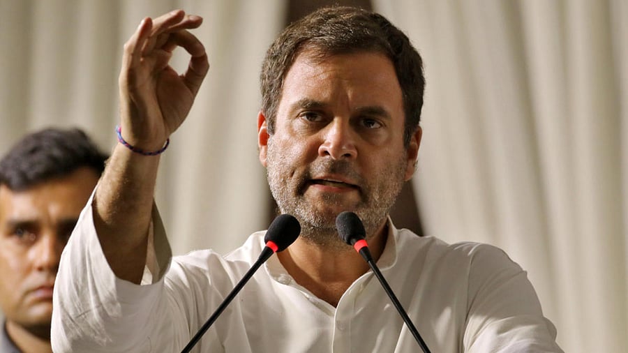 Congress leader Rahul Gandhi. Credits: PTI Photo