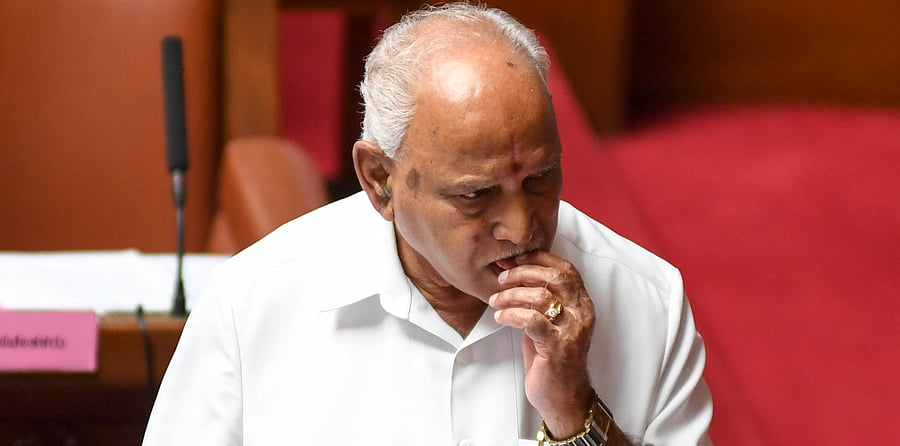 Karnataka Chief Minister B S Yediyurappa. Credit: DH File Photo/B H Shivakumar