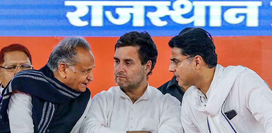 It would take a generous dose of optimism to conclude that the troubles are over for the Congress in Rajasthan, or that Sachin Pilot, as some reports say, has accepted Rahul Gandhi as the boss in ending his rebellion. Credit: PTI