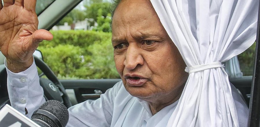 Rajasthan Chief Minister Ashok Gehlot. Credit: PTI Photo