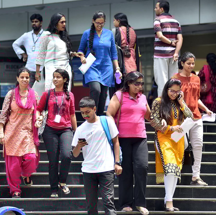 NEP emphasis on a more liberal undergraduate education that covers professional, technical, and vocational disciplines. DH Photo/B K Janardhan