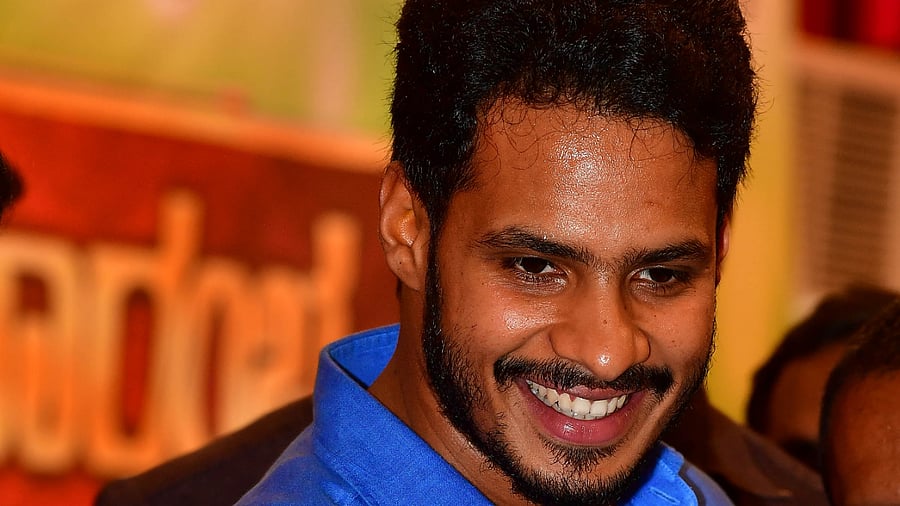 State Youth JD(S) president Nikhil Kumaraswamy. Credits: DH Photo