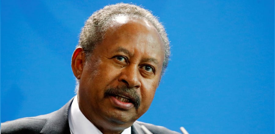 Sudan's Prime Minister Abdalla Hamdok. Credit: Reuters Photo