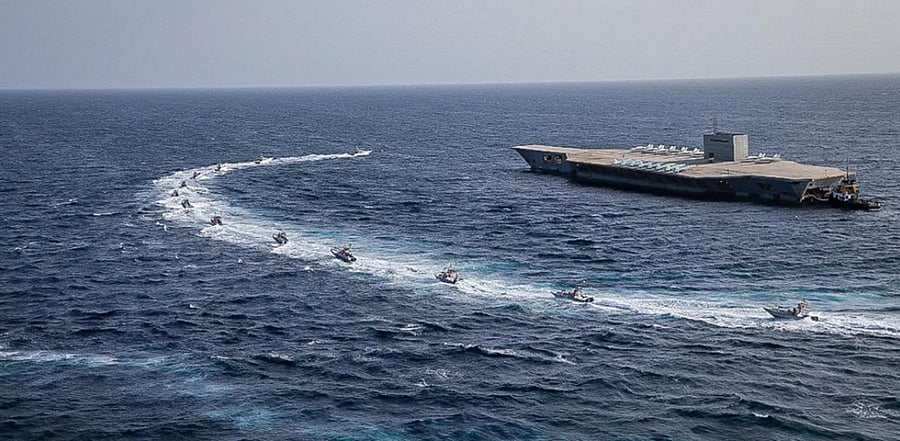 Iran and its arch enemy the United States have traded barbs in the past year over a spate of incidents in the sensitive waters of the Gulf. Credit: AP Photo