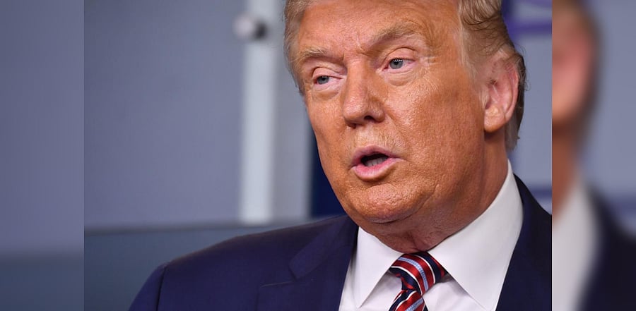 US President Donald Trump. Credit: AFP Photo