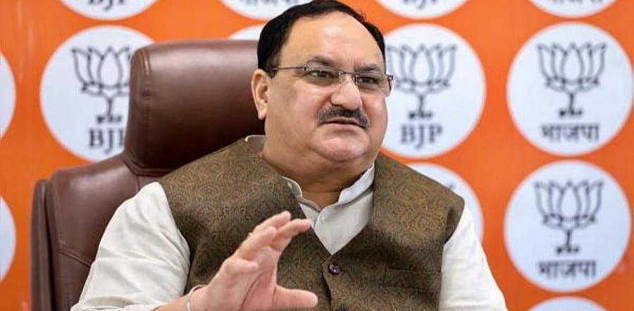 BJP National President J P Nadda. Credit: PTI Photo