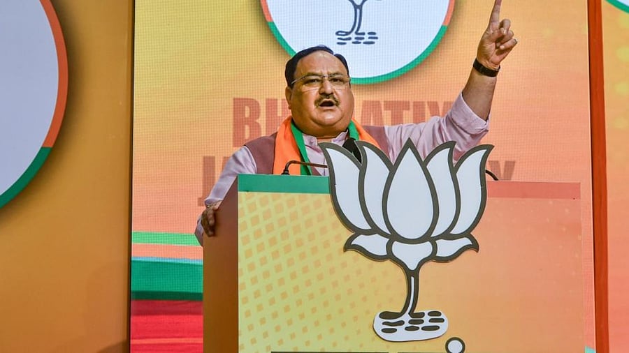 Nadda recalled the measures initiated by Prime Minister Narendra Modi to tackle the Covid-19 pandemic, adding that the PM was also working to improve the economy. Credit: File photo