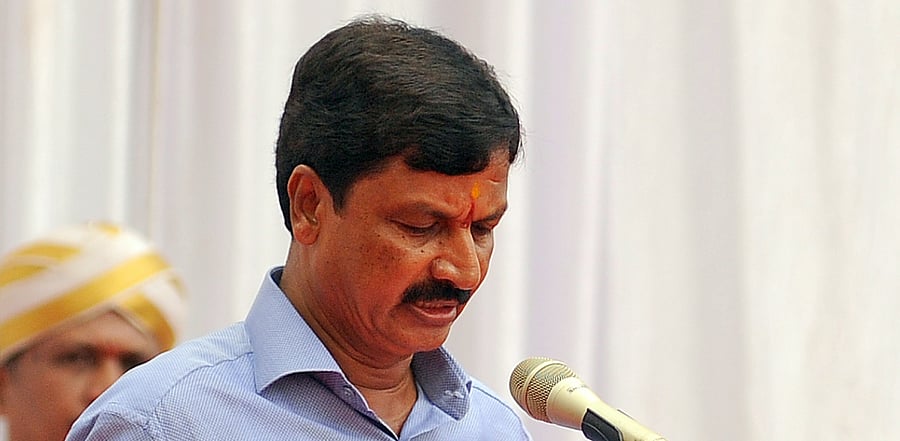 Water Resources Minister Ramesh Jarkiholi. Credit: DH File Photo