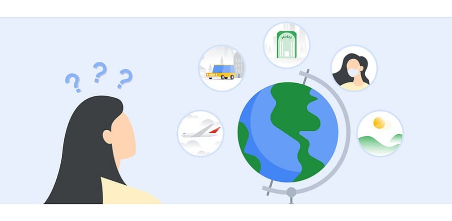 Google Search to offer Covid-19 safe-related travel information, hotels with zero cancellation fee policy. Credit: Google