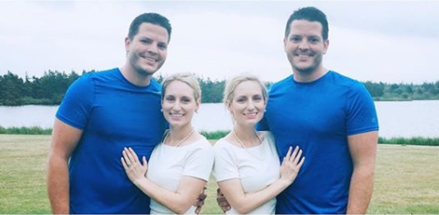 Josh, Jeremy, Brittany, Briana. Credit: Instagram/ Salyerstwins