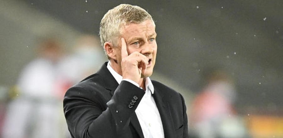 Manchester United's Norwegian manager Ole Gunnar Solskjaer. Credit: AFP