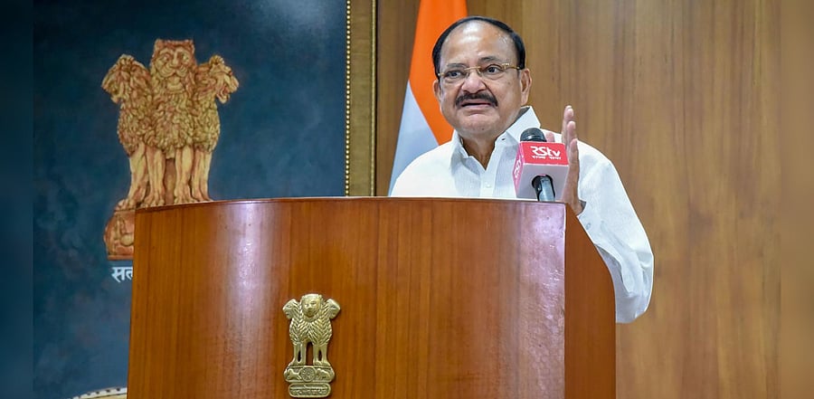 Vice President Venkaiah Naidu. Credit: PTI Photo