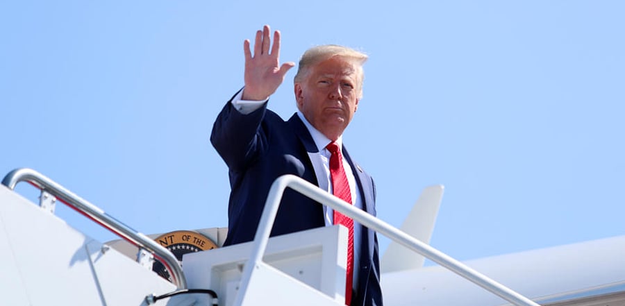 US President Donald Trump. Credit: Reuters