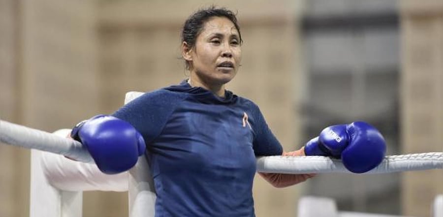 Former world champion boxer L Sarita Devi. Credit: PTI Photo