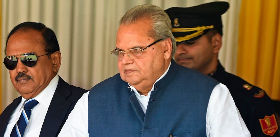Present Goa Governor Satya Pal Malik. Credit: AFP