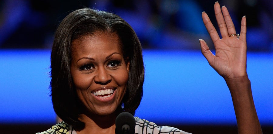 Former US first lady Michelle Obama. Credit: AFP File Photo