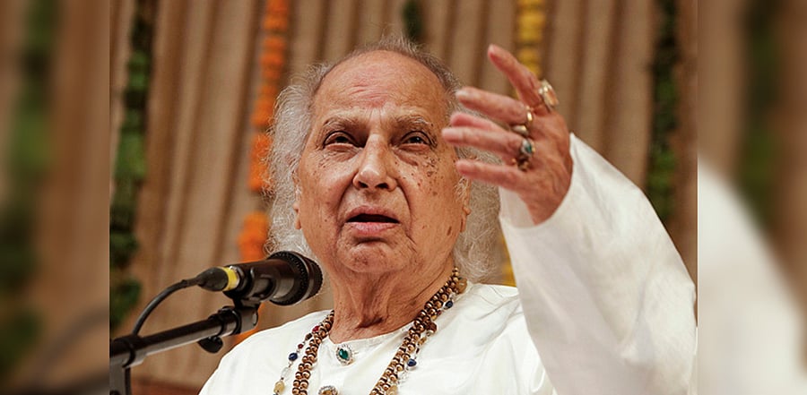 Pandit Jasraj. Credit: DH Photo