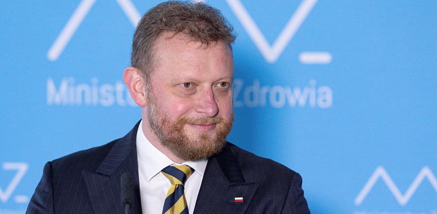 Poland's Health Minister Lukasz Szumowski. Credit: Reuters
