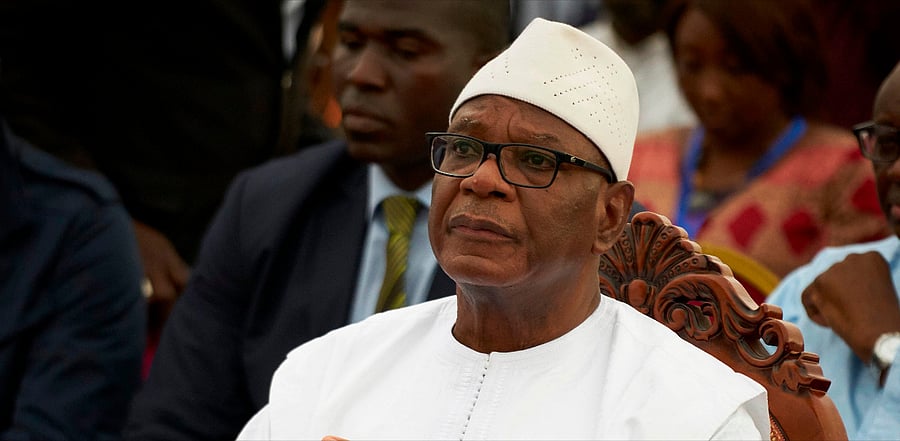 Mali's president Ibrahim Boubacar Keita. Credit: AFP File Photo