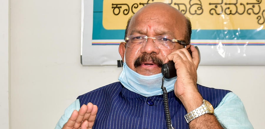 Gulbarga MP Dr Umesh Jadhav. Credit: DH