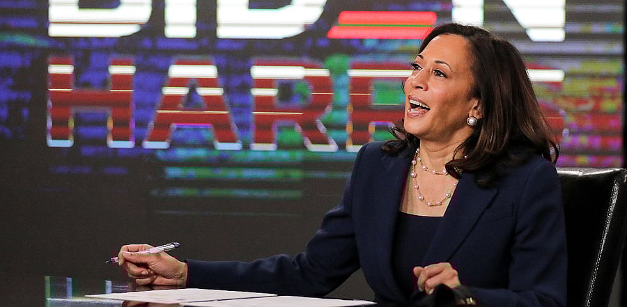 Former Presidential candidate and Senator Kamala Harris. Credit: Reuters Photo