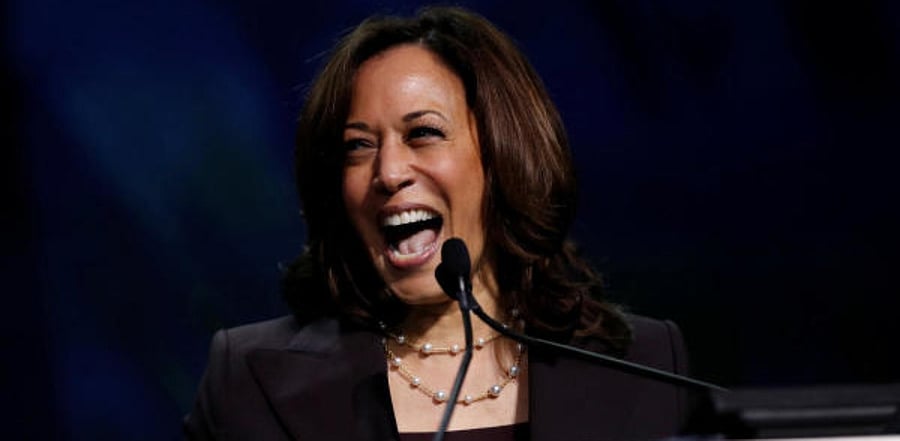 US Senator Kamala Harris. Credit: Reuters