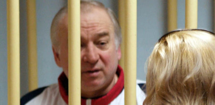 Former Russian military intelligence colonel Sergei Skripal attends a hearing at the Moscow District Military Court in Moscow. Credit: AFP Photo