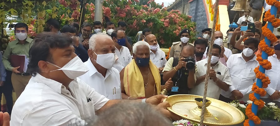 Karnataka Chief Minister BS Yediyurappa. Credit: DH