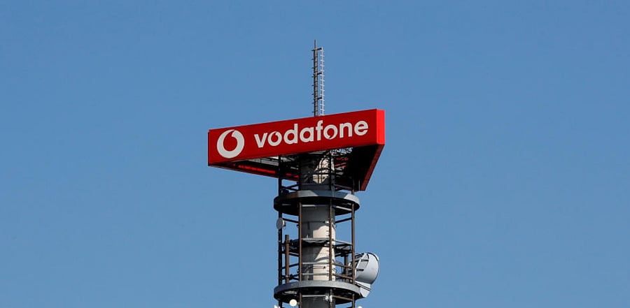 Vodafone logo. Credit: Reuters