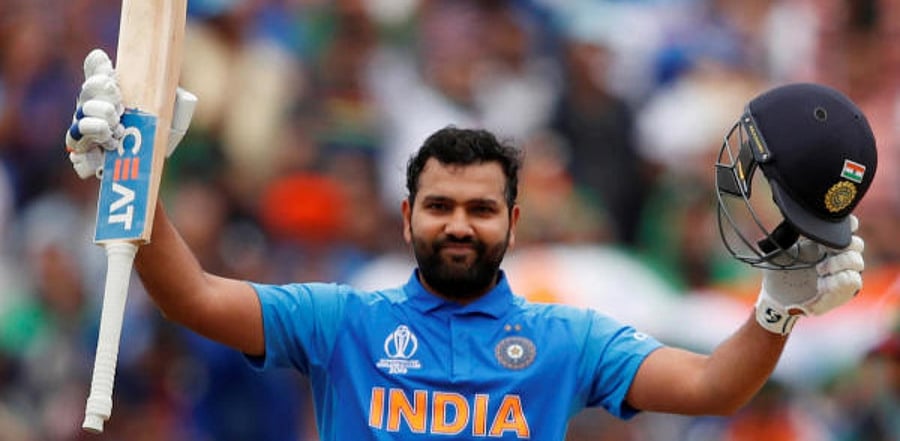 India's Rohit Sharma. Credit: Reuters