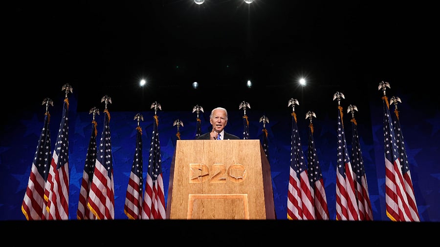 Democratic presidential nominee Joe Biden. Credits: AFP Photo