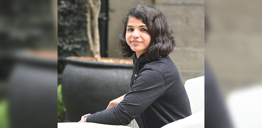 Rio Olympics bronze medalist Sakshi Malik. Credit: DH Photo